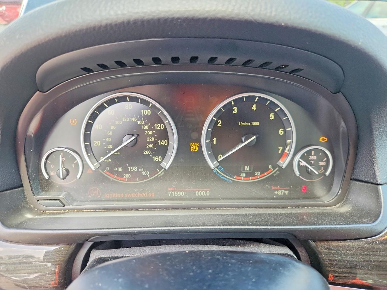 2015 Bmw 535 I Черный vin: WBA5B1C50FG126496