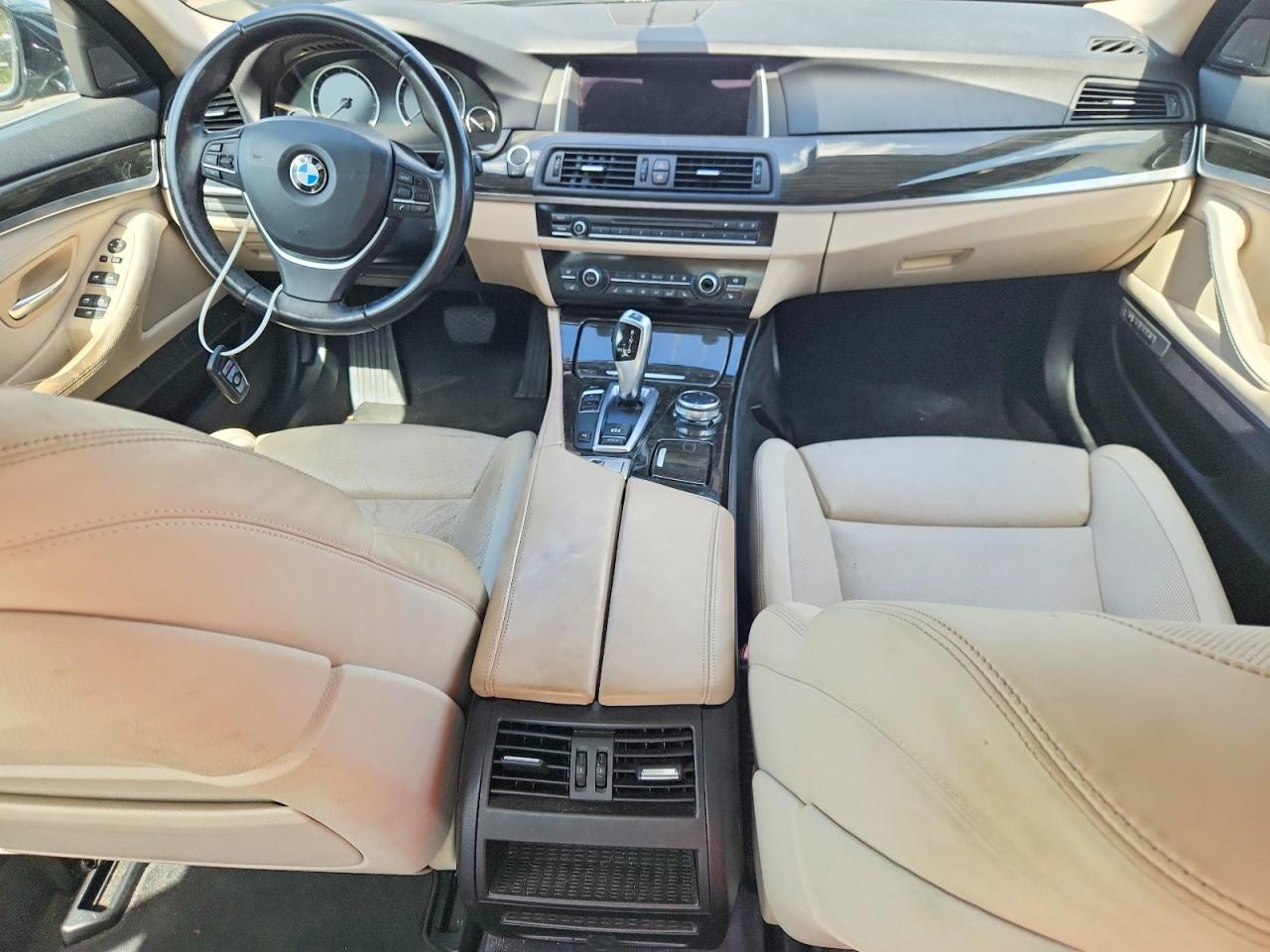 2015 Bmw 535 I Черный vin: WBA5B1C50FG126496