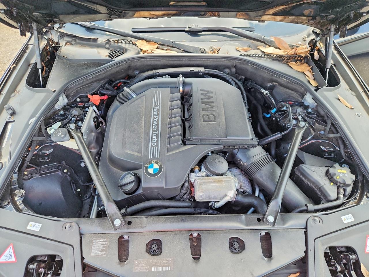 2015 Bmw 535 I Черный vin: WBA5B1C50FG126496