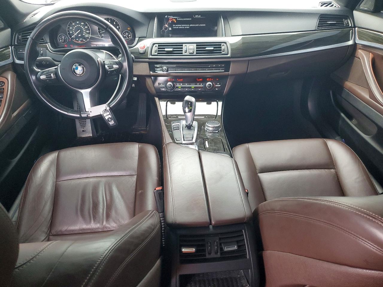 2015 Bmw 535 I White vin: WBA5B1C50FG127941