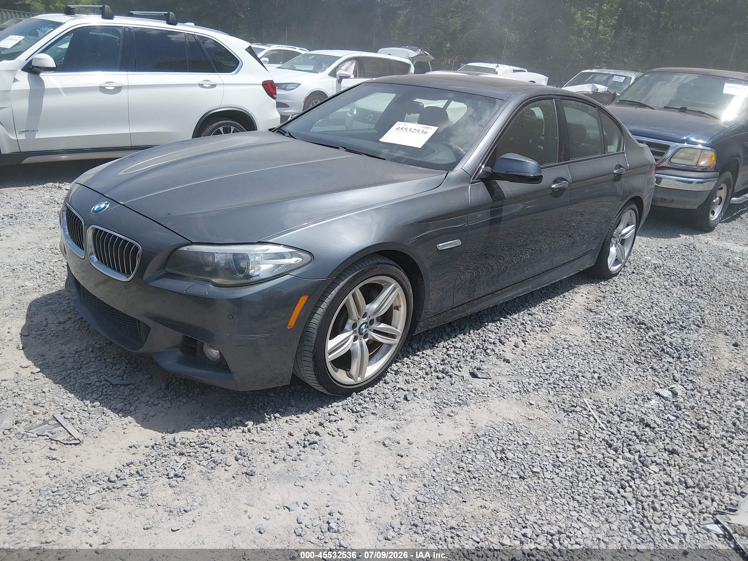 2015 Bmw 535i   Gray vin: WBA5B1C50FG128183