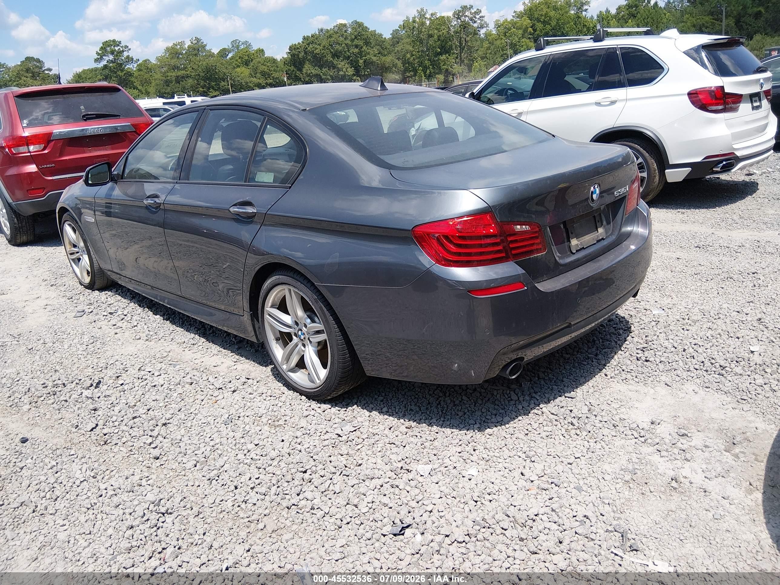 2015 Bmw 535i   Gray vin: WBA5B1C50FG128183