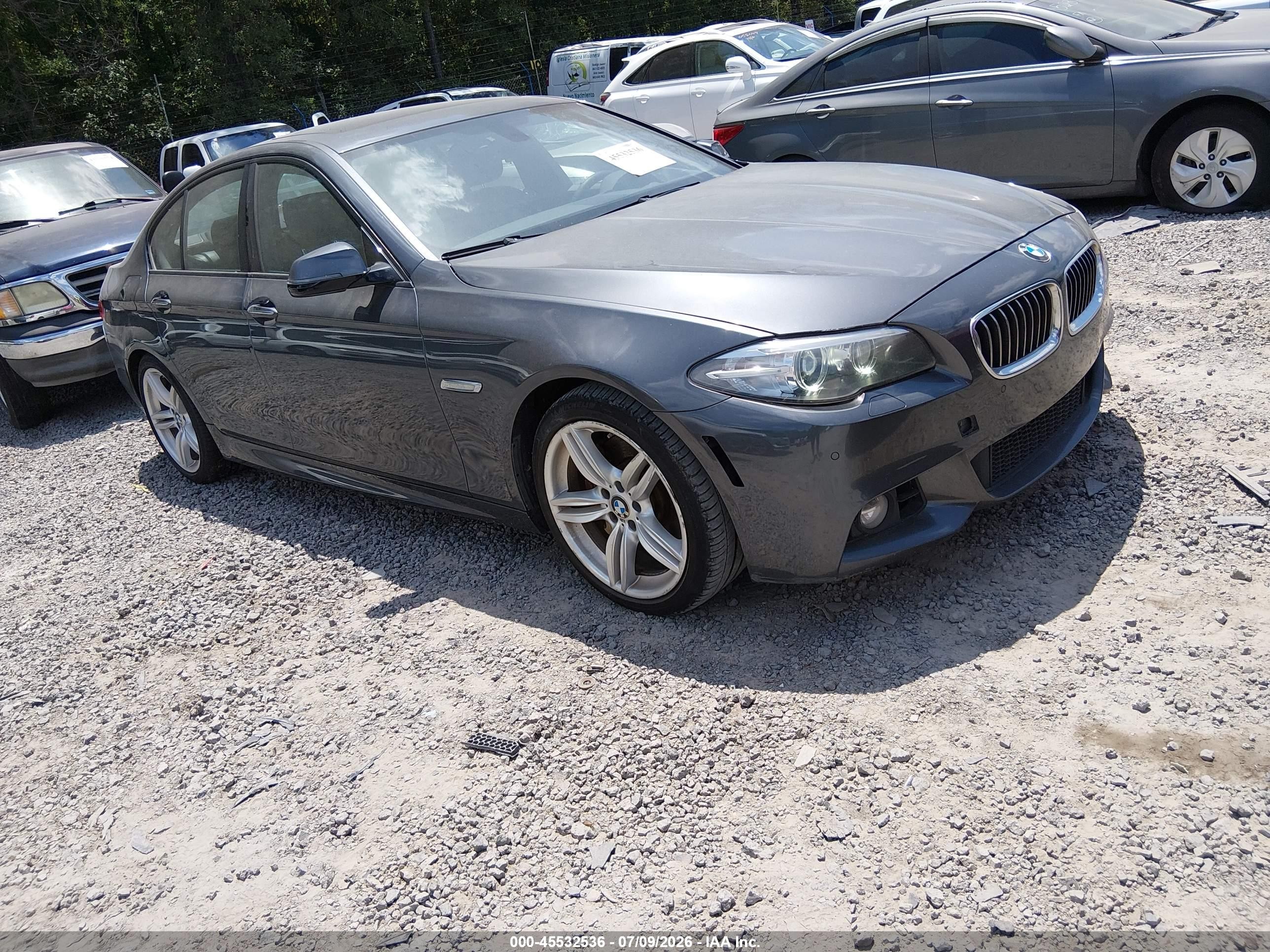 2015 Bmw 535i   Gray vin: WBA5B1C50FG128183