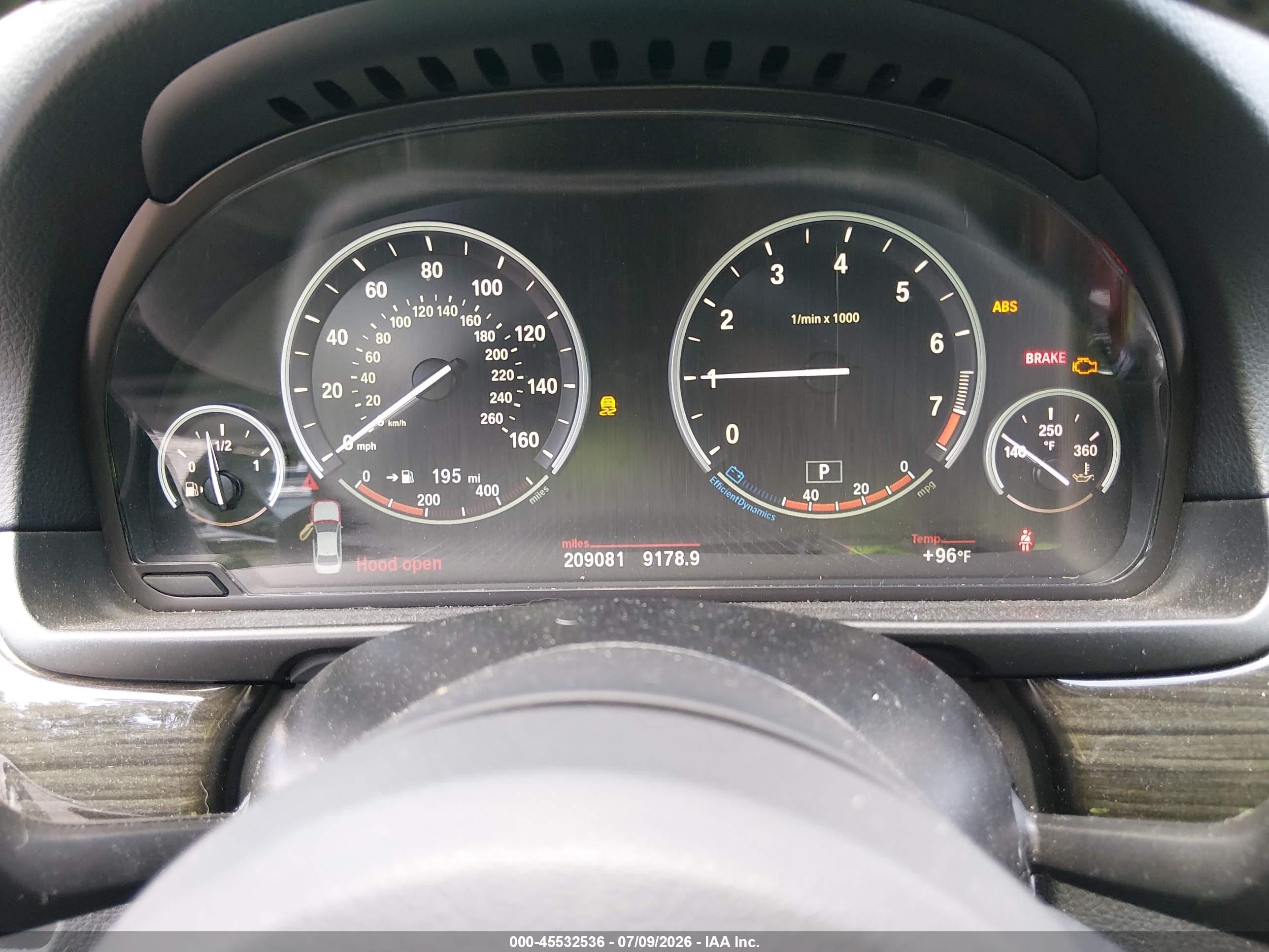 2015 Bmw 535i   Gray vin: WBA5B1C50FG128183
