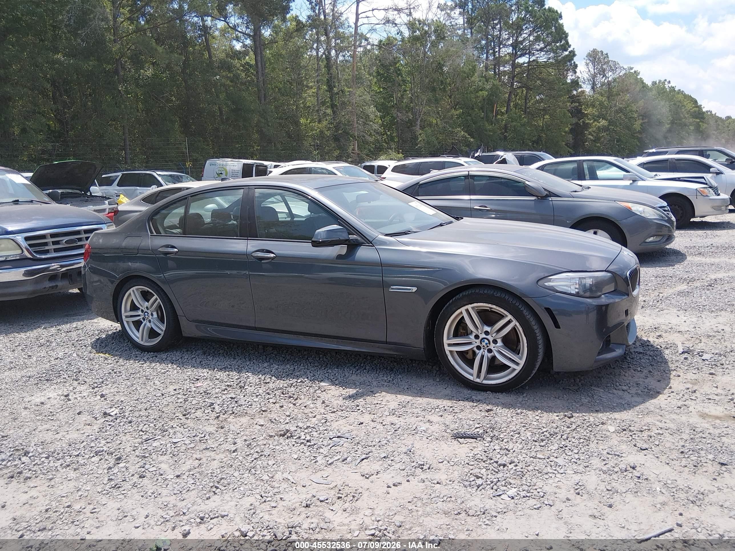 2015 Bmw 535i   Gray vin: WBA5B1C50FG128183
