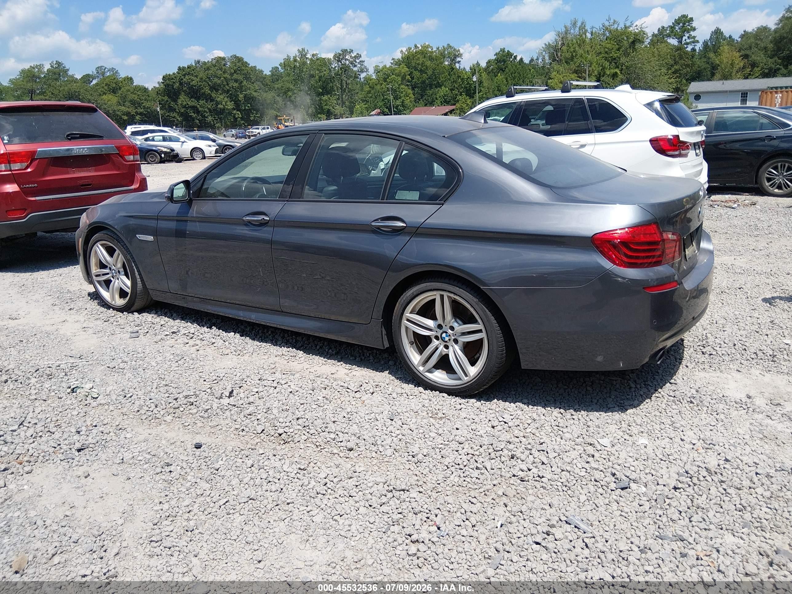 2015 Bmw 535i   Gray vin: WBA5B1C50FG128183