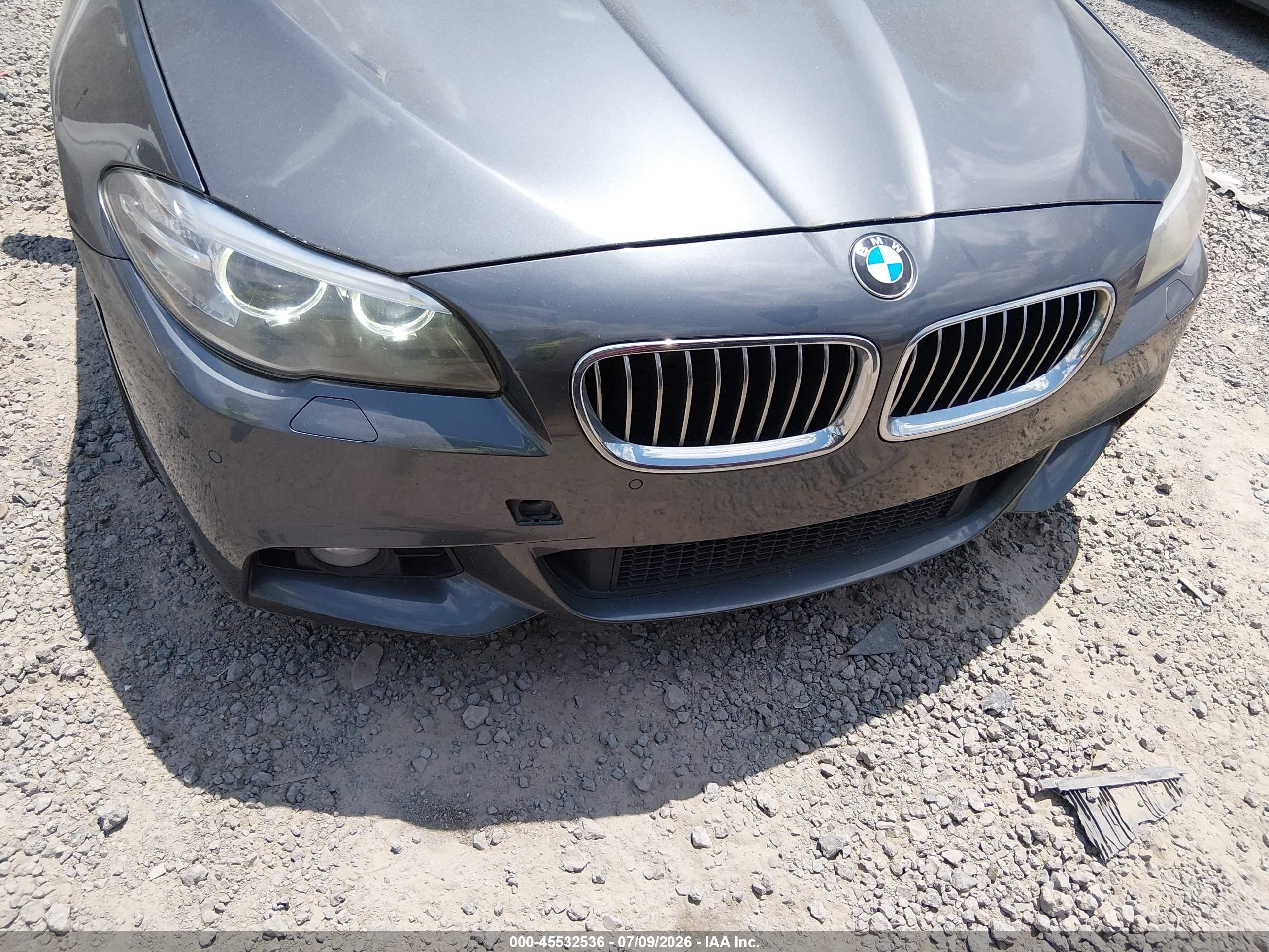 2015 Bmw 535i   Gray vin: WBA5B1C50FG128183