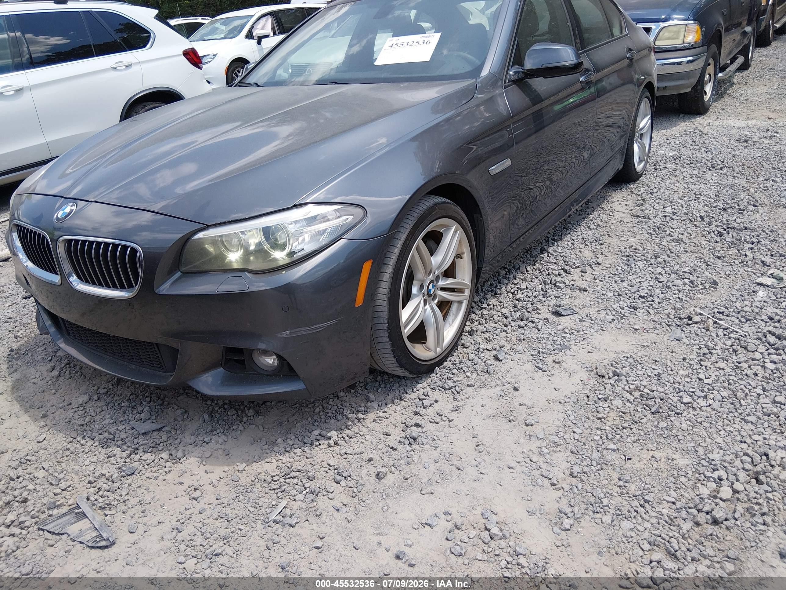 2015 Bmw 535i   Gray vin: WBA5B1C50FG128183