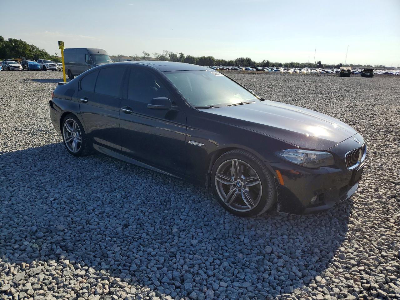 2015 Bmw 535 I Blue vin: WBA5B1C50FG128667