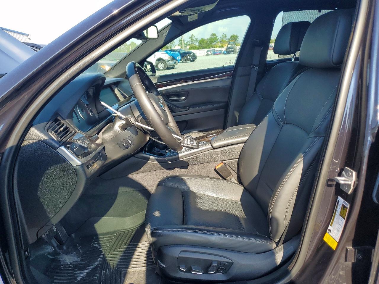 2015 Bmw 535 I Blue vin: WBA5B1C50FG128667
