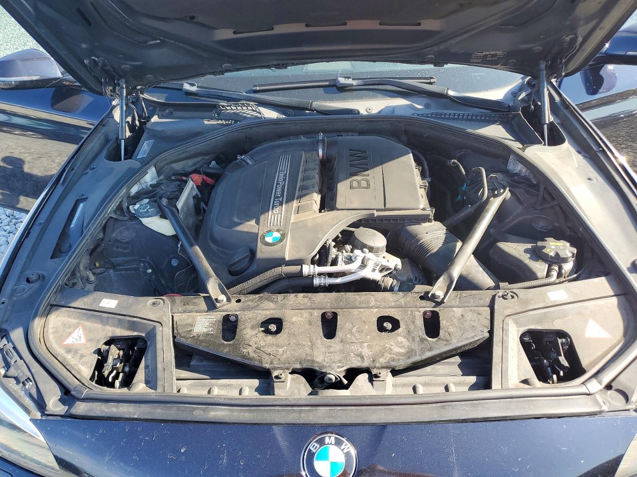 2015 Bmw 535 I Blue vin: WBA5B1C50FG128667