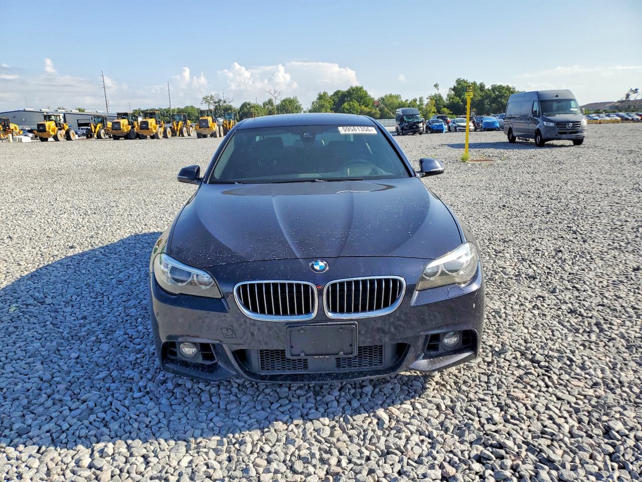 2015 Bmw 535 I Blue vin: WBA5B1C50FG128667
