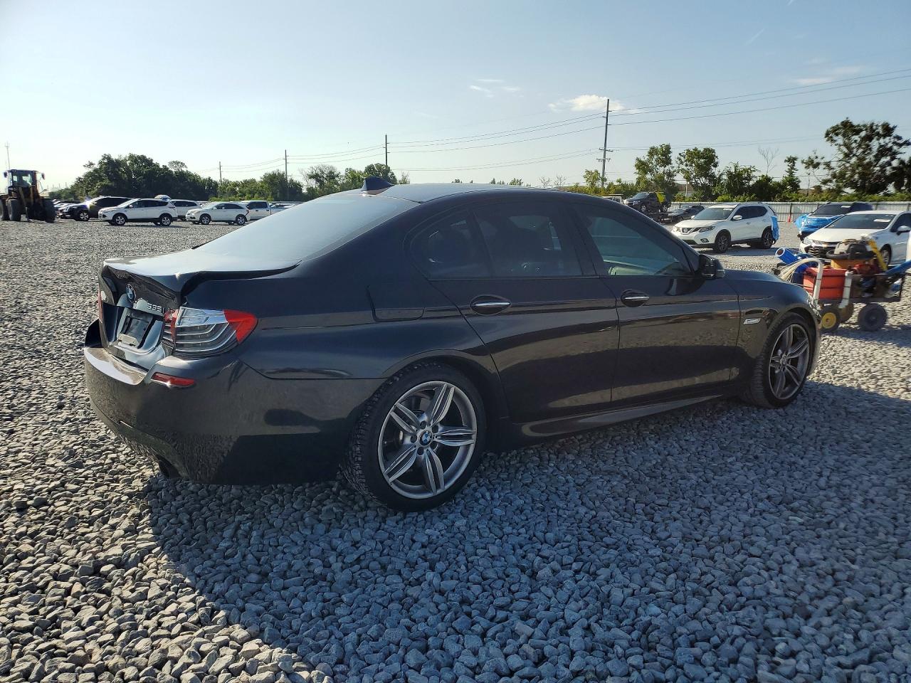 2015 Bmw 535 I Blue vin: WBA5B1C50FG128667