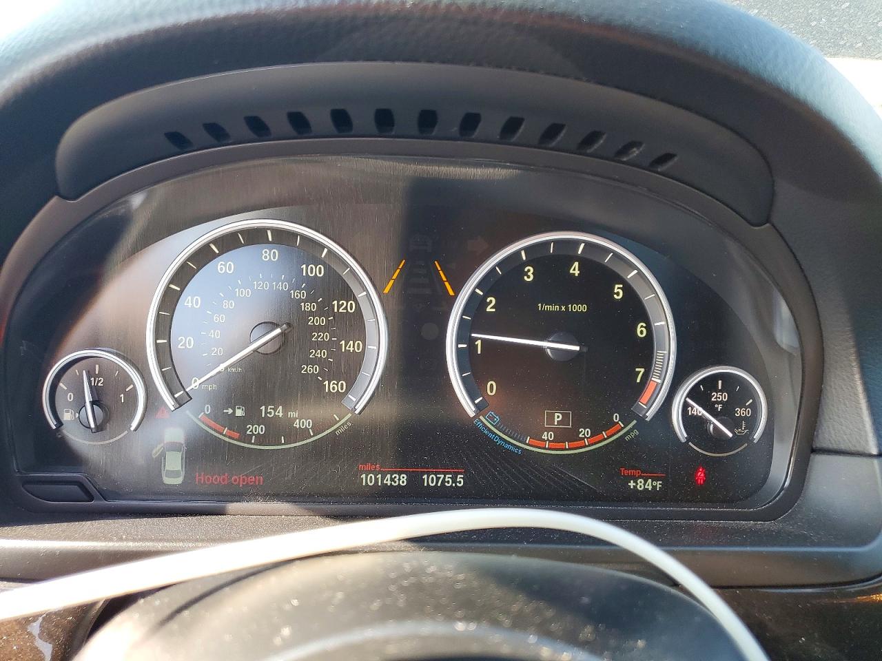 2015 Bmw 535 I Blue vin: WBA5B1C50FG128667