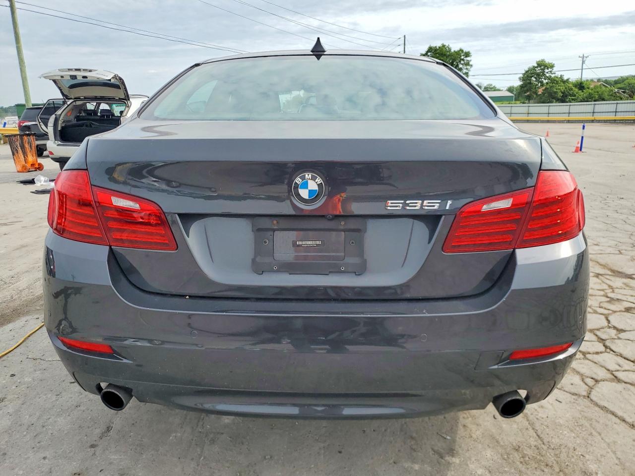 2014 Bmw 535 I Black vin: WBA5B1C51ED477532