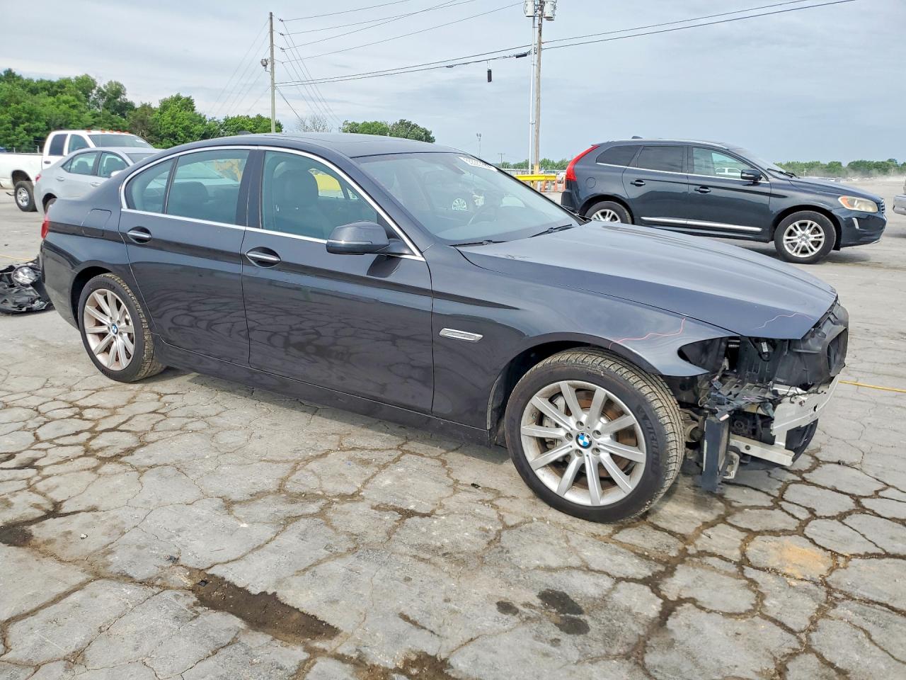 2014 Bmw 535 I Black vin: WBA5B1C51ED477532