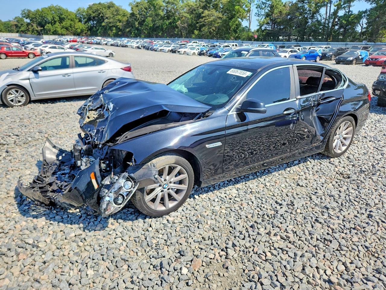 2014 Bmw 535 I Черный vin: WBA5B1C51ED477546