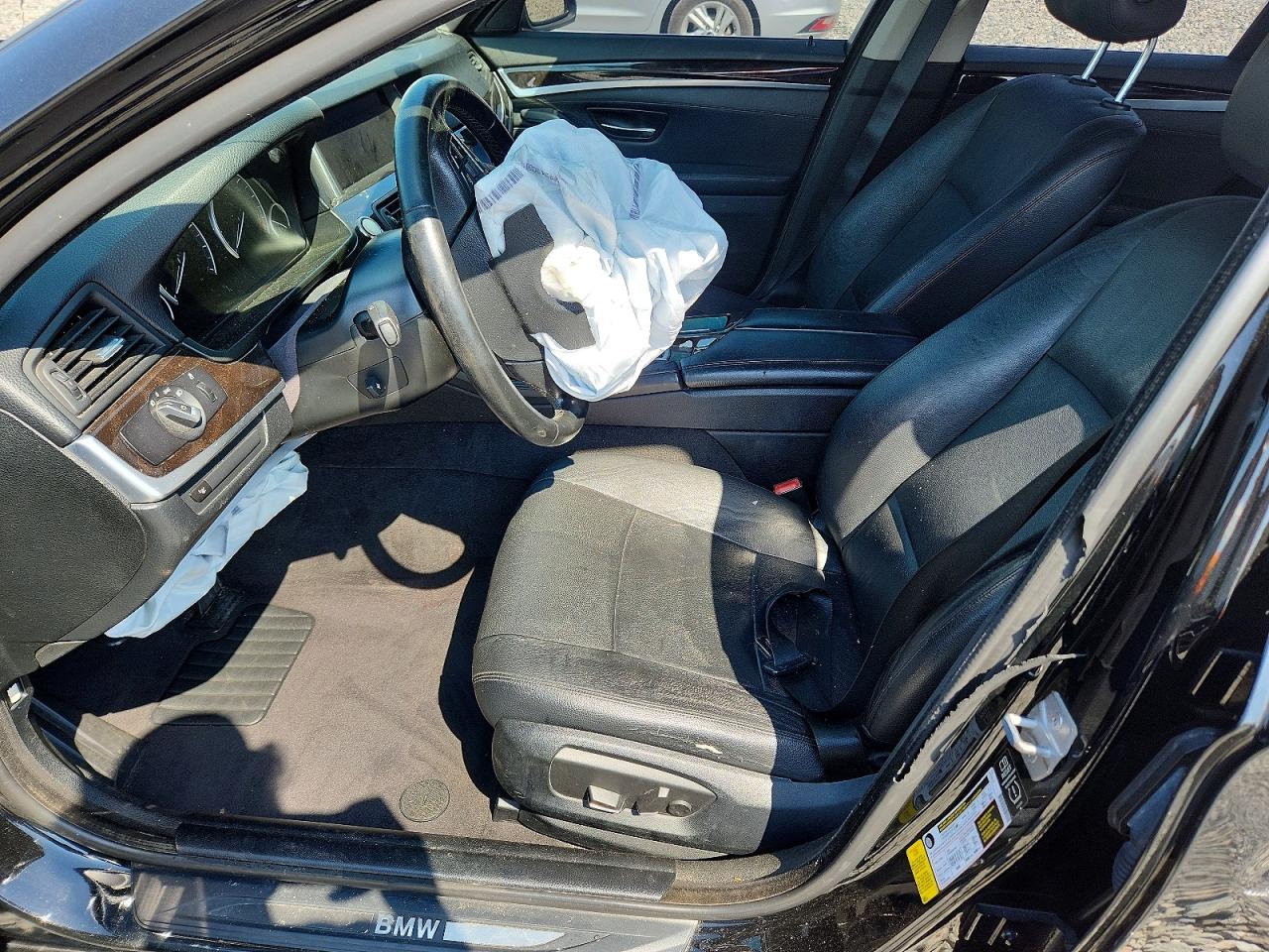 2014 Bmw 535 I Черный vin: WBA5B1C51ED477546