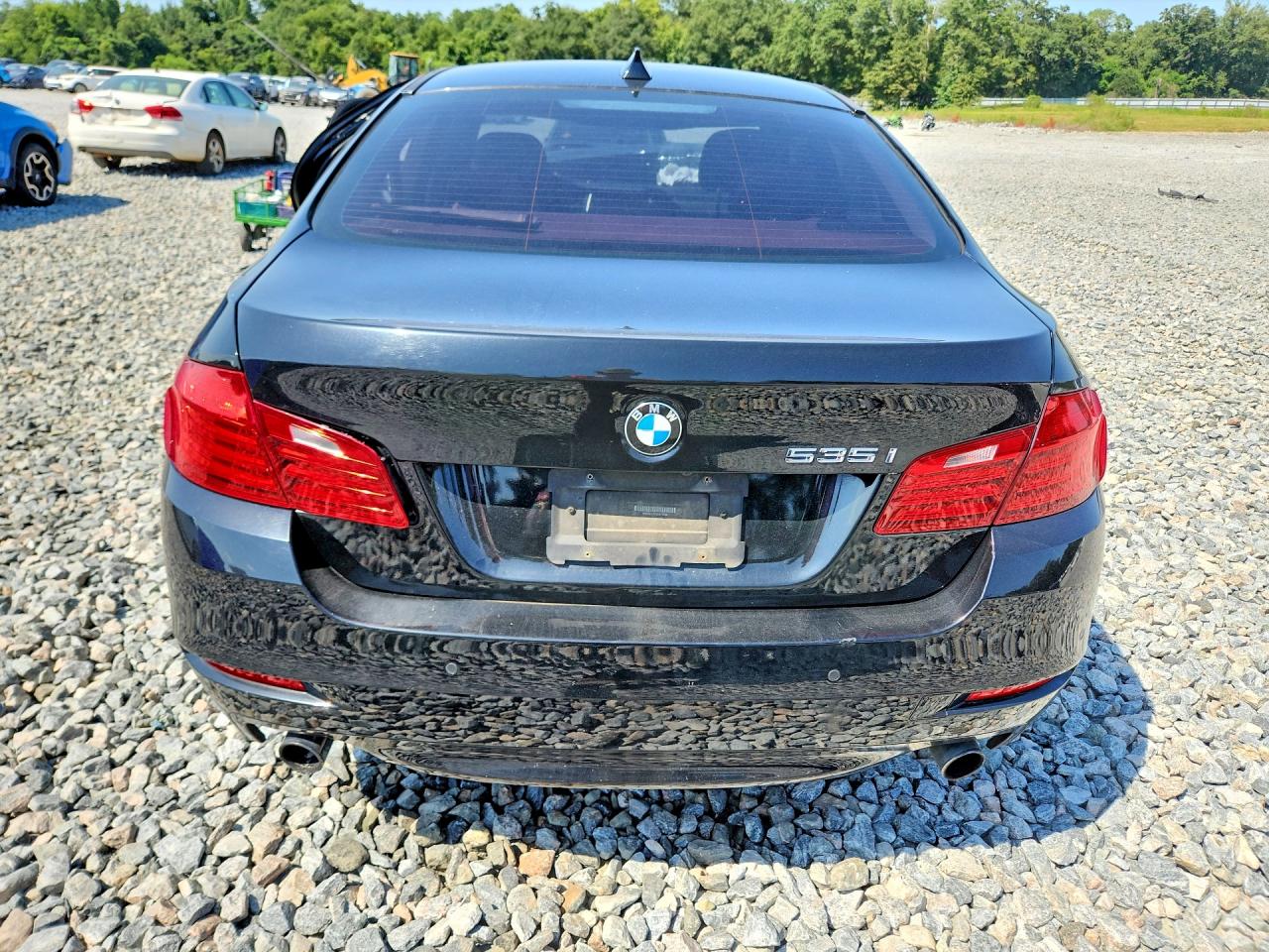2014 Bmw 535 I Черный vin: WBA5B1C51ED477546
