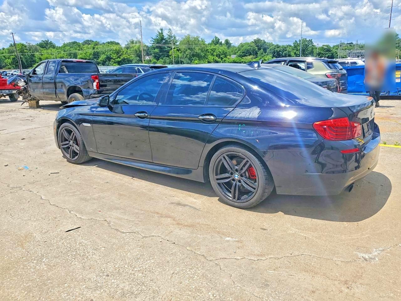 2014 Bmw 535 I Black vin: WBA5B1C51ED479510