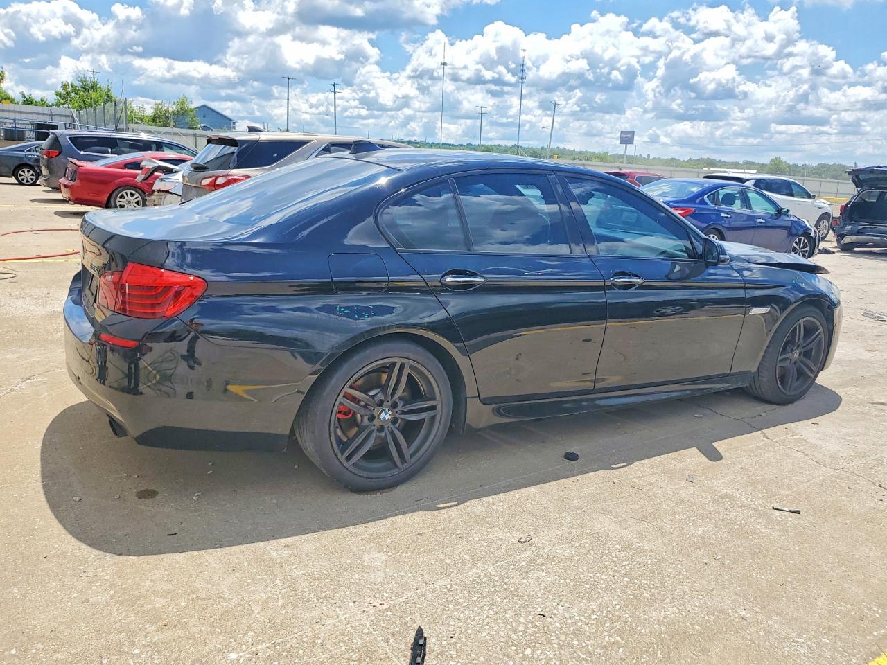 2014 Bmw 535 I Black vin: WBA5B1C51ED479510