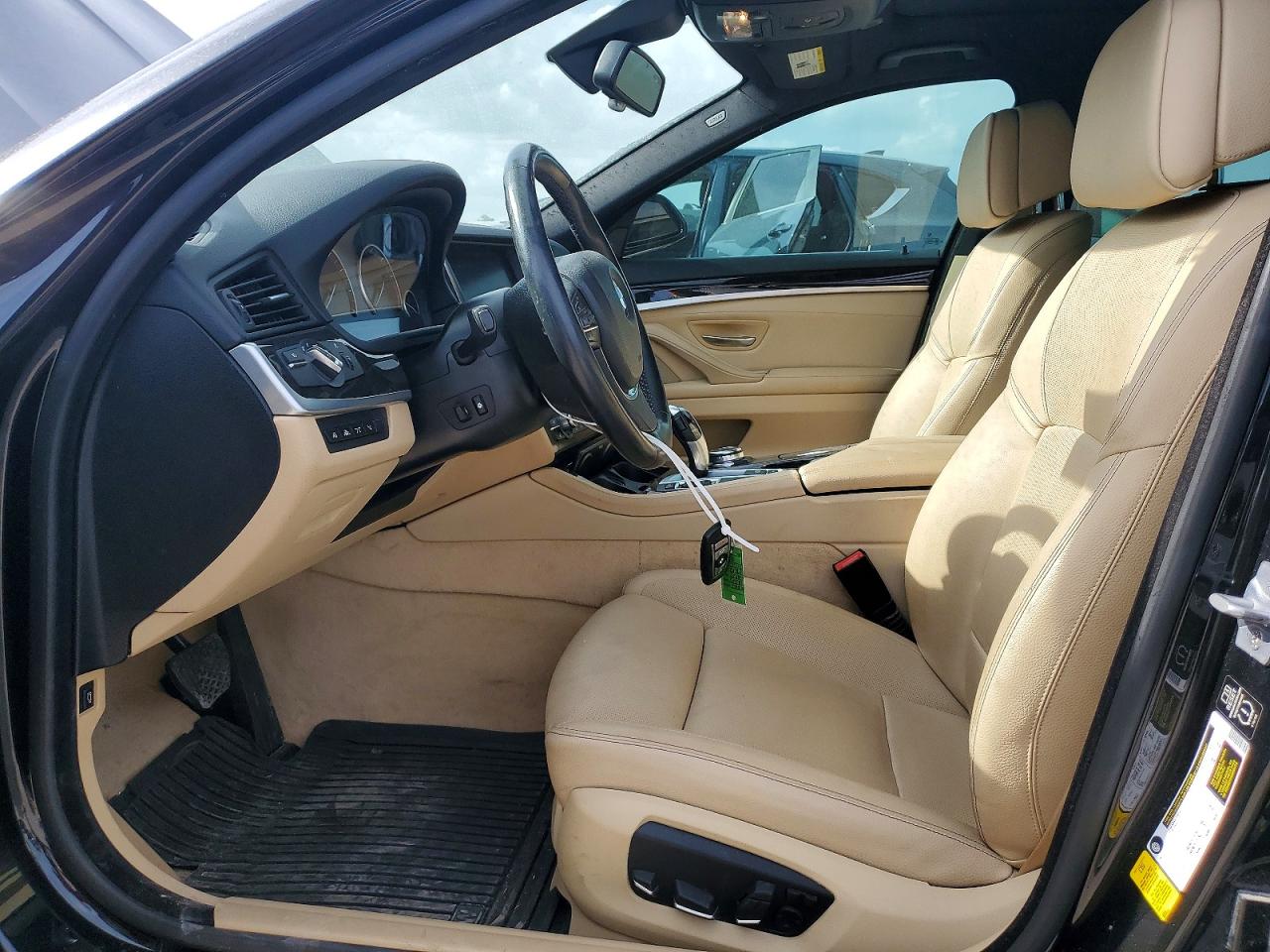 2014 Bmw 535 I Black vin: WBA5B1C51ED479684