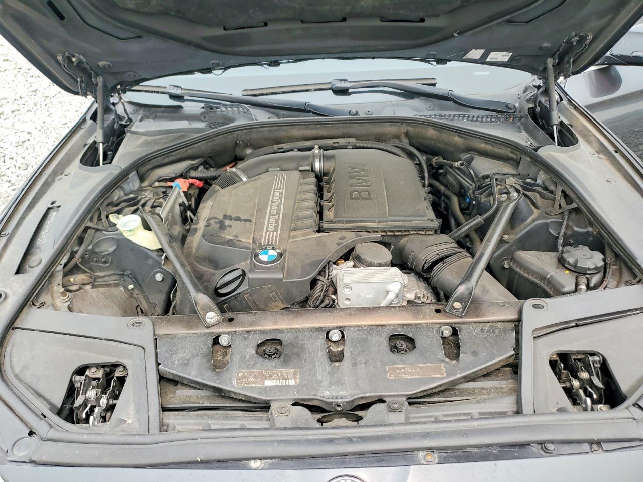 2014 Bmw 535 I Black vin: WBA5B1C51ED480687
