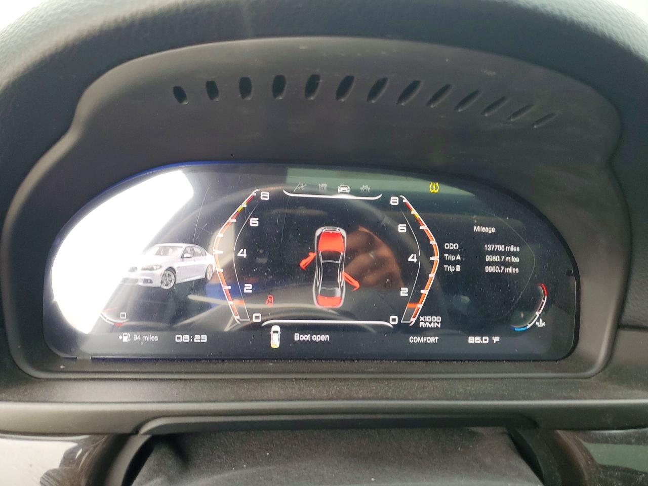 2014 Bmw 535 I Black vin: WBA5B1C51ED480687
