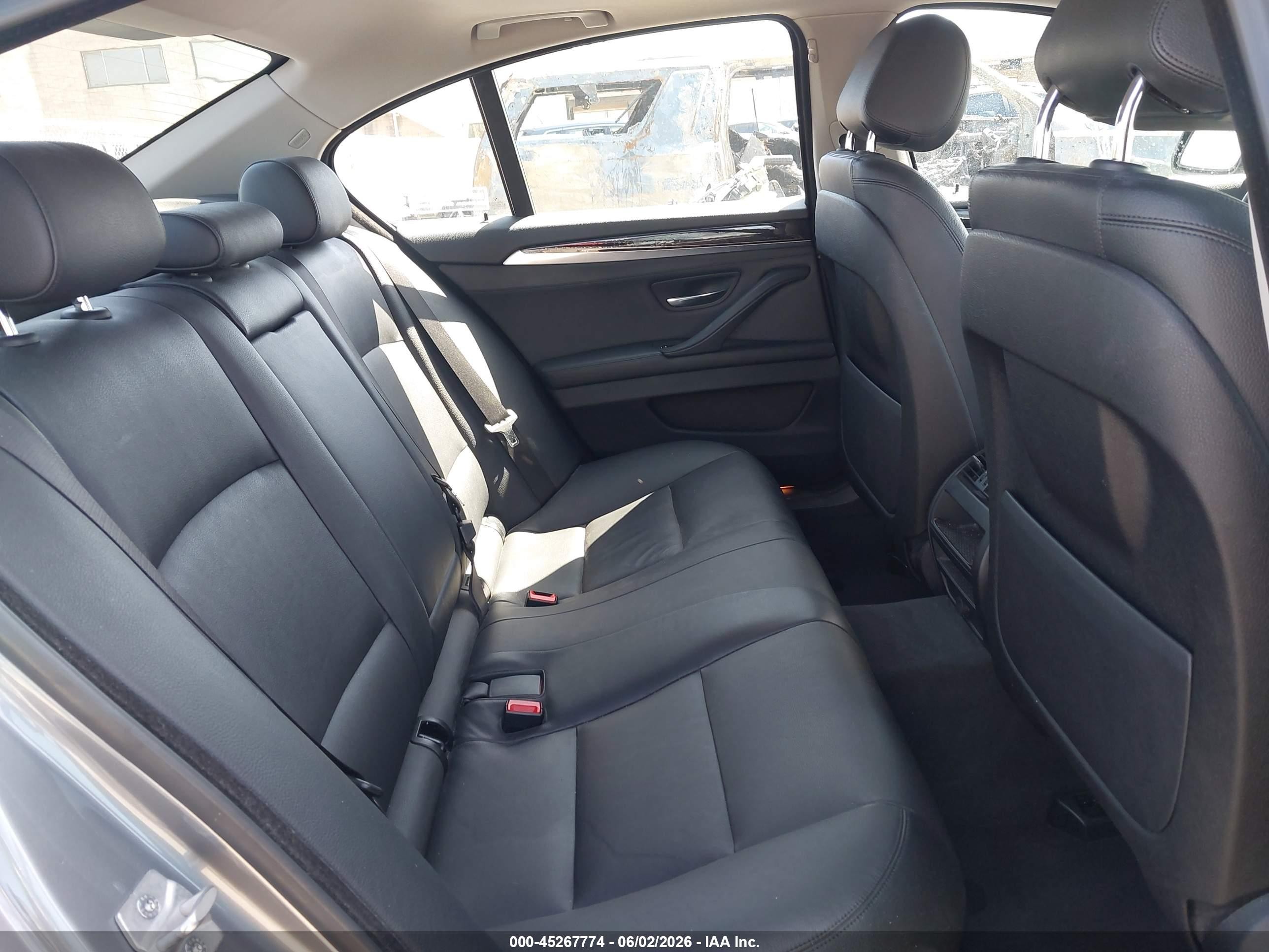 2014 Bmw 535i Gray vin: WBA5B1C51ED481452