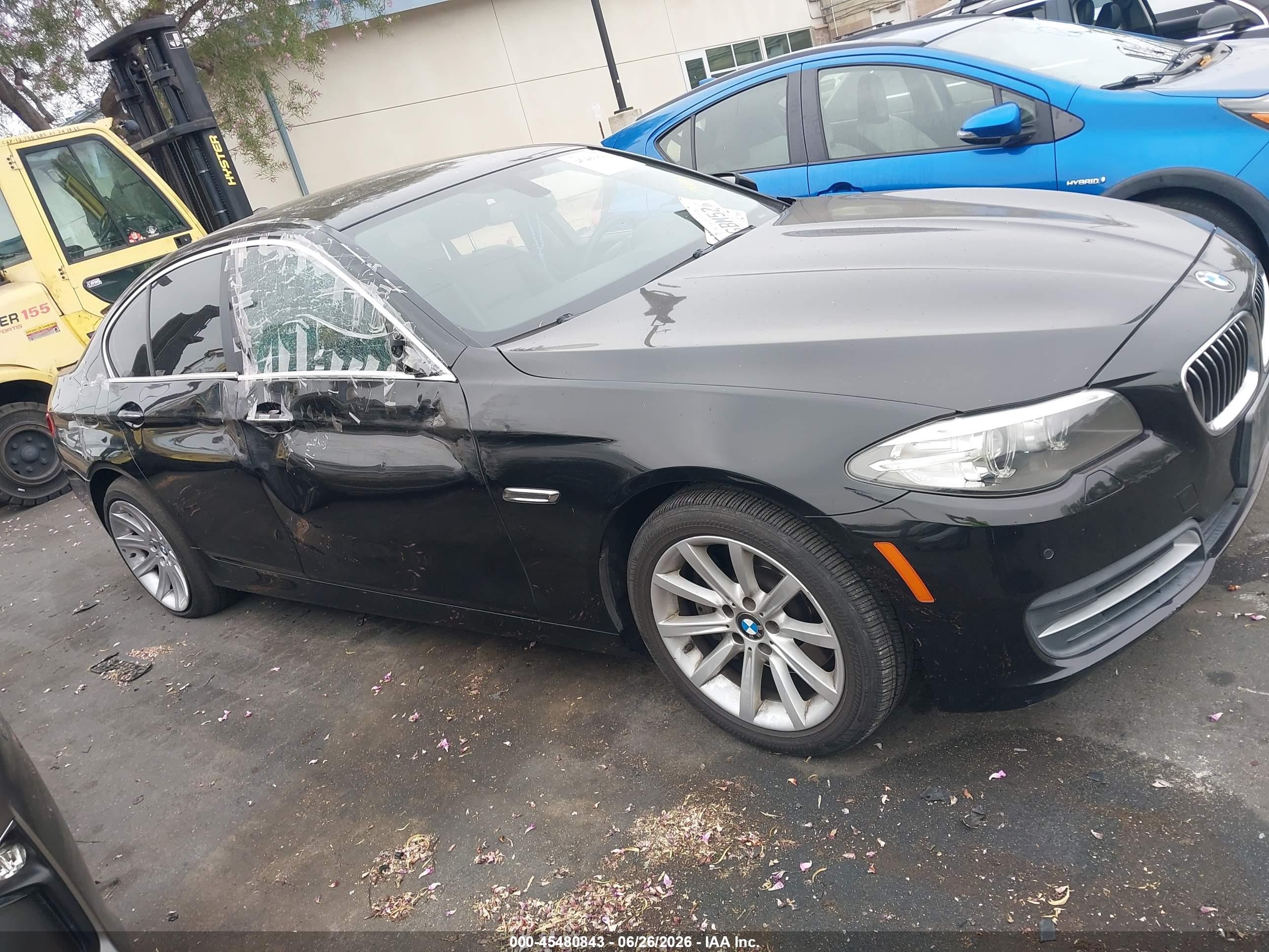2014 Bmw 535i   Black vin: WBA5B1C51ED482634