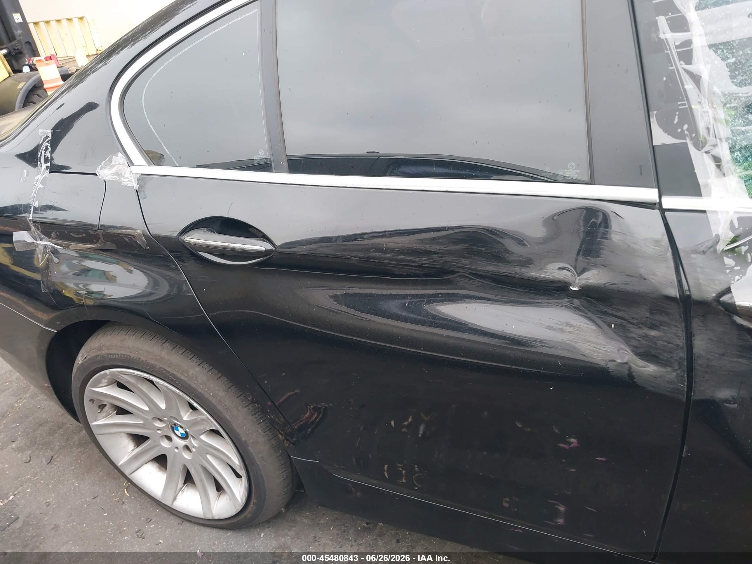 2014 Bmw 535i   Black vin: WBA5B1C51ED482634