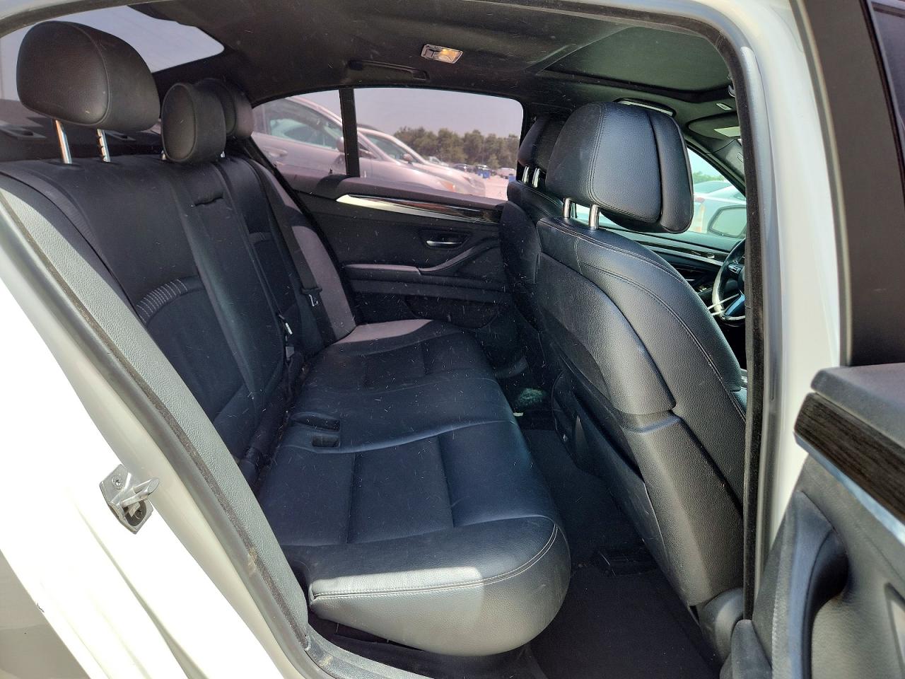 2014 Bmw 535 I White vin: WBA5B1C51ED484321