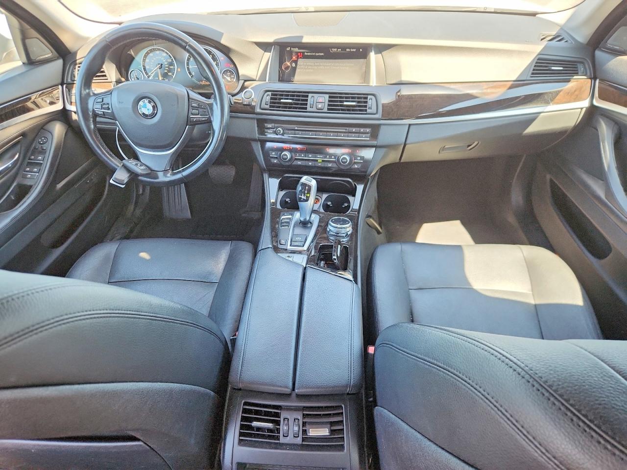 2015 Bmw 535 I White vin: WBA5B1C51FD918707