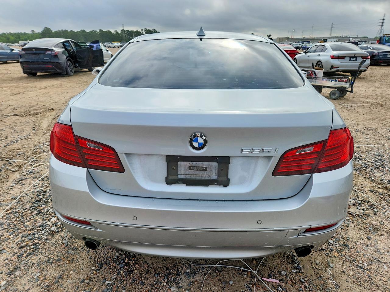 2015 Bmw 535 I Серебряный vin: WBA5B1C51FD920327