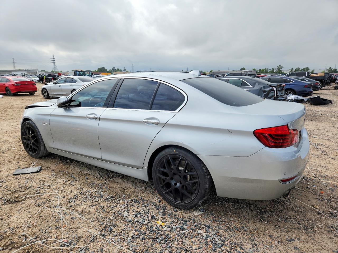2015 Bmw 535 I Серебряный vin: WBA5B1C51FD920327