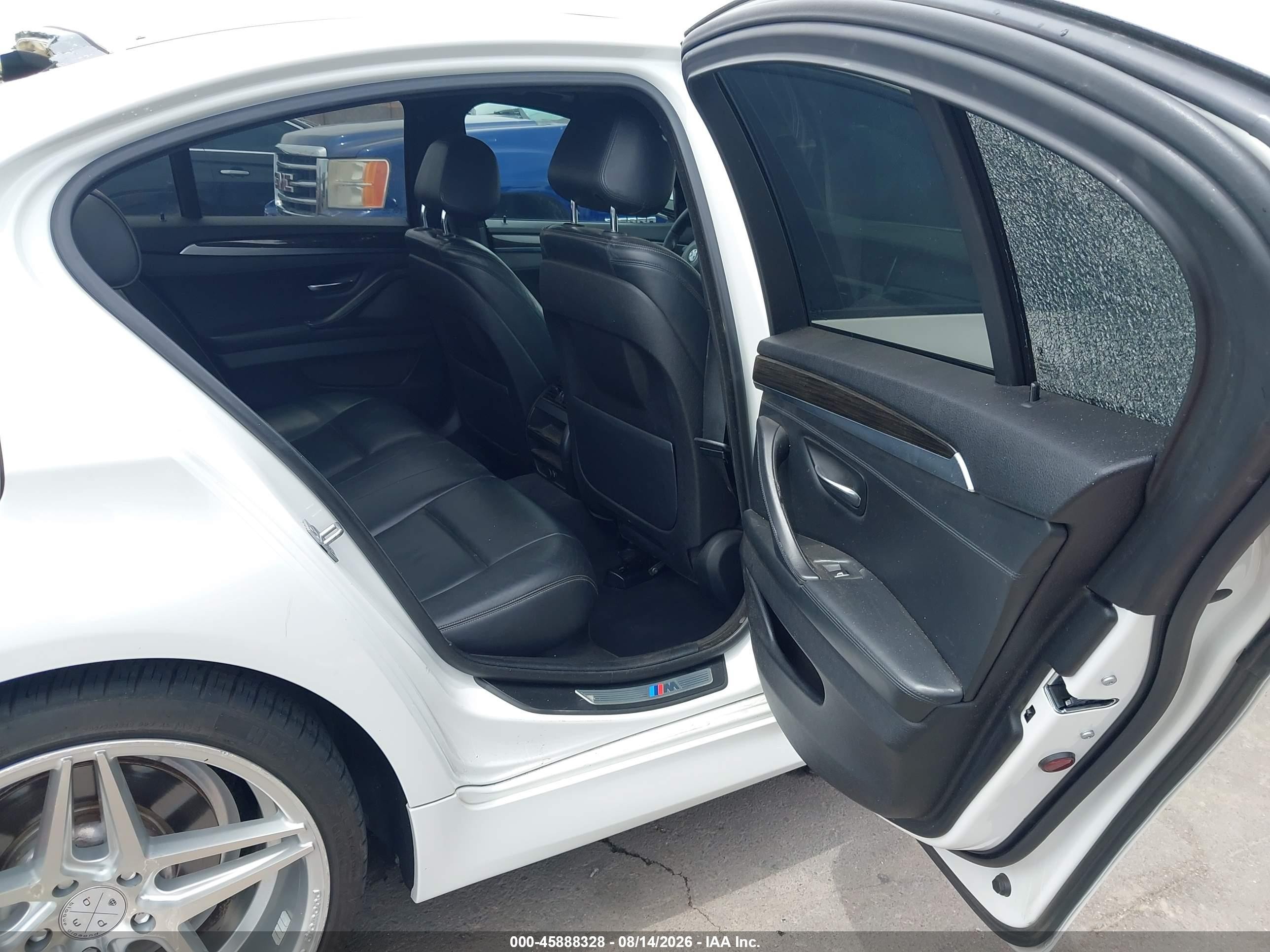 2015 Bmw 535i   White vin: WBA5B1C51FD920909