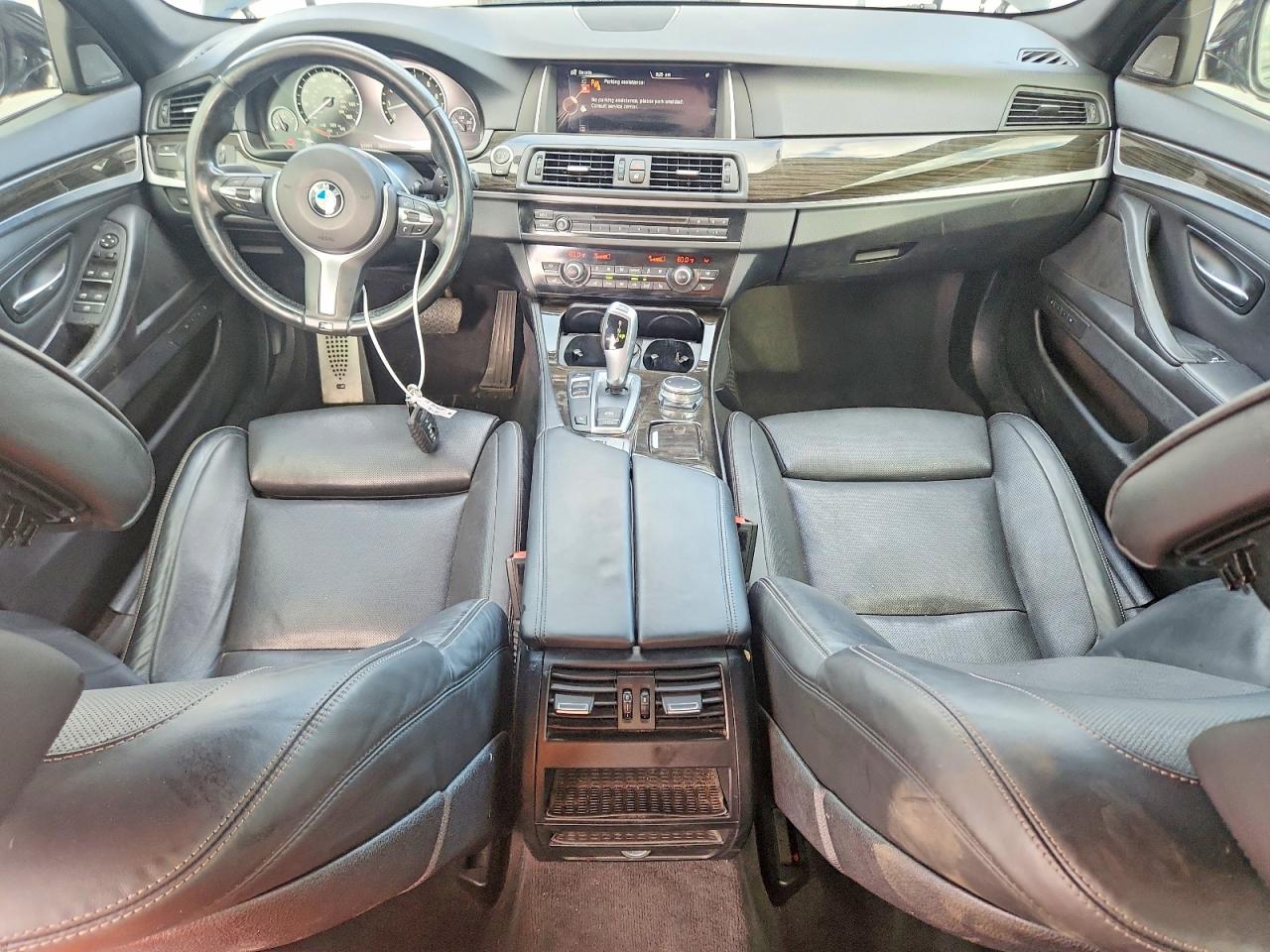 2015 Bmw 535 I Black vin: WBA5B1C51FG126054