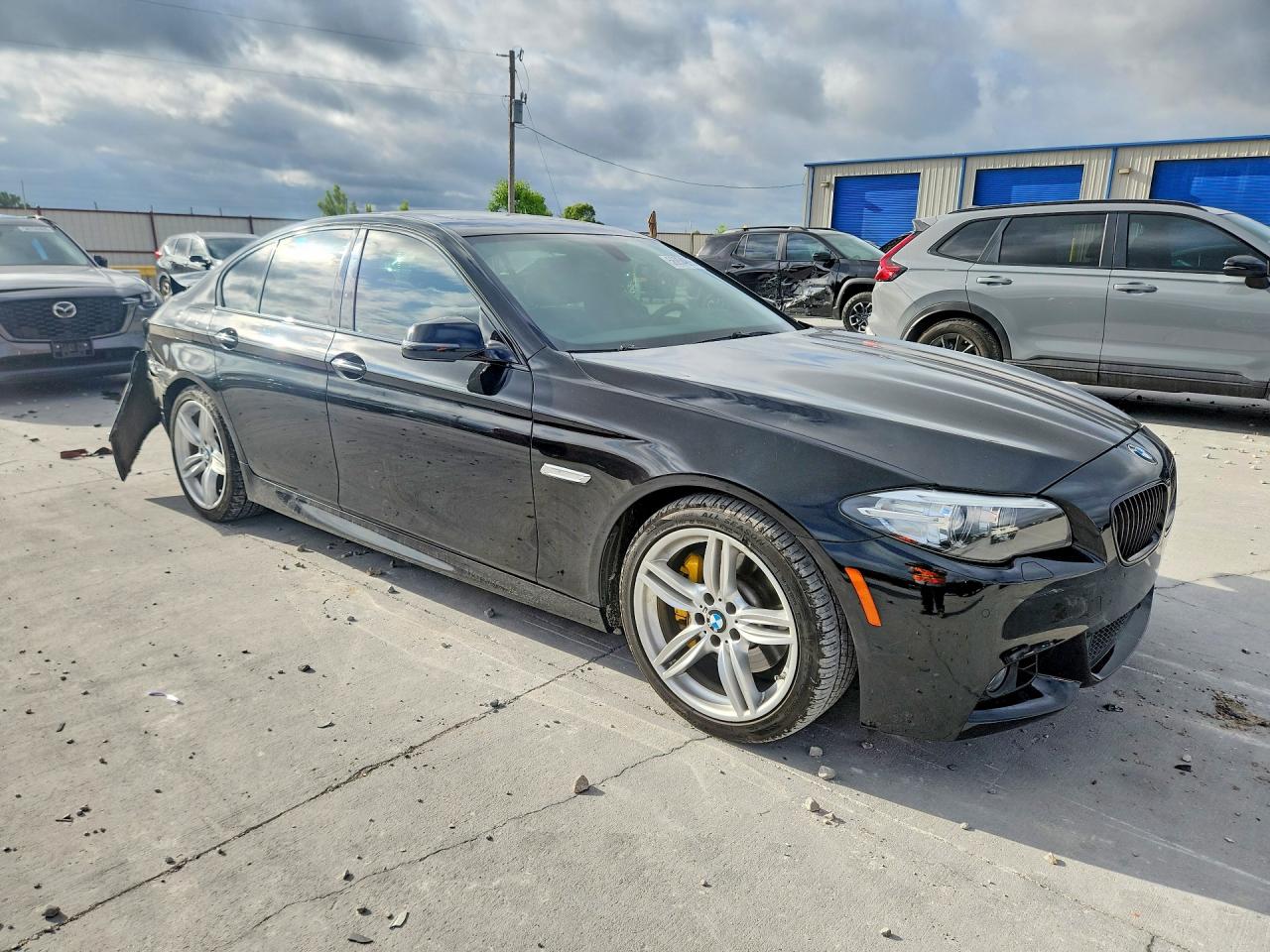 2015 Bmw 535 I Black vin: WBA5B1C51FG126054