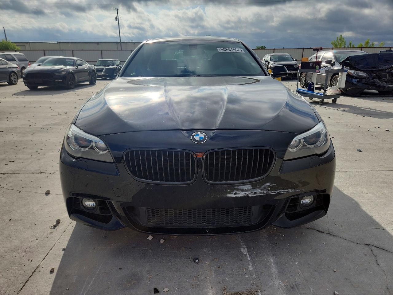 2015 Bmw 535 I Black vin: WBA5B1C51FG126054