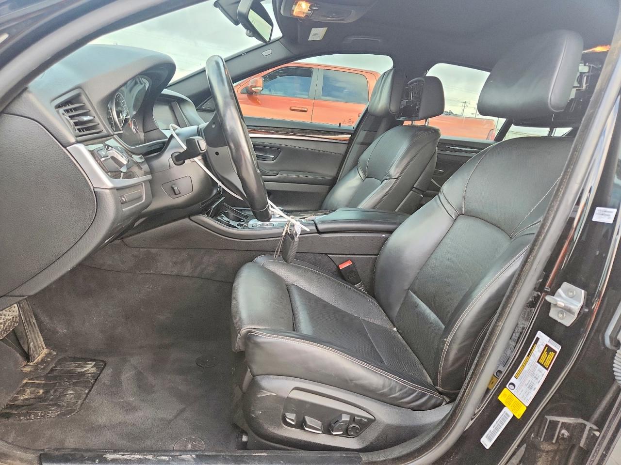 2015 Bmw 535 I Black vin: WBA5B1C51FG126054
