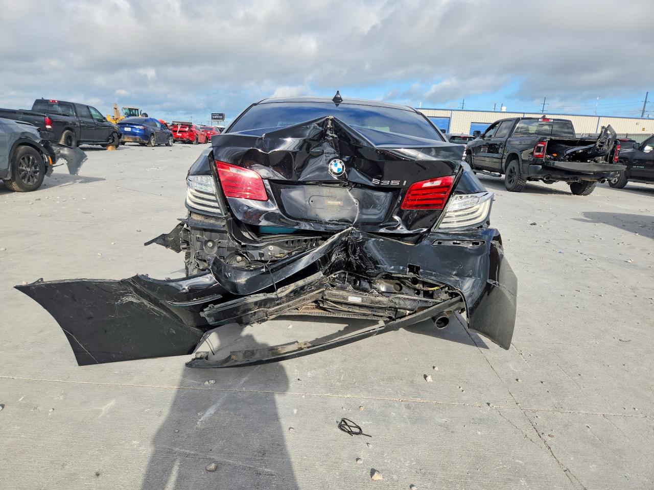 2015 Bmw 535 I Black vin: WBA5B1C51FG126054