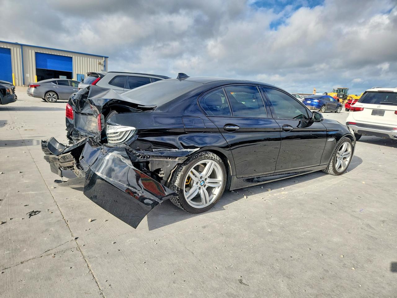 2015 Bmw 535 I Black vin: WBA5B1C51FG126054