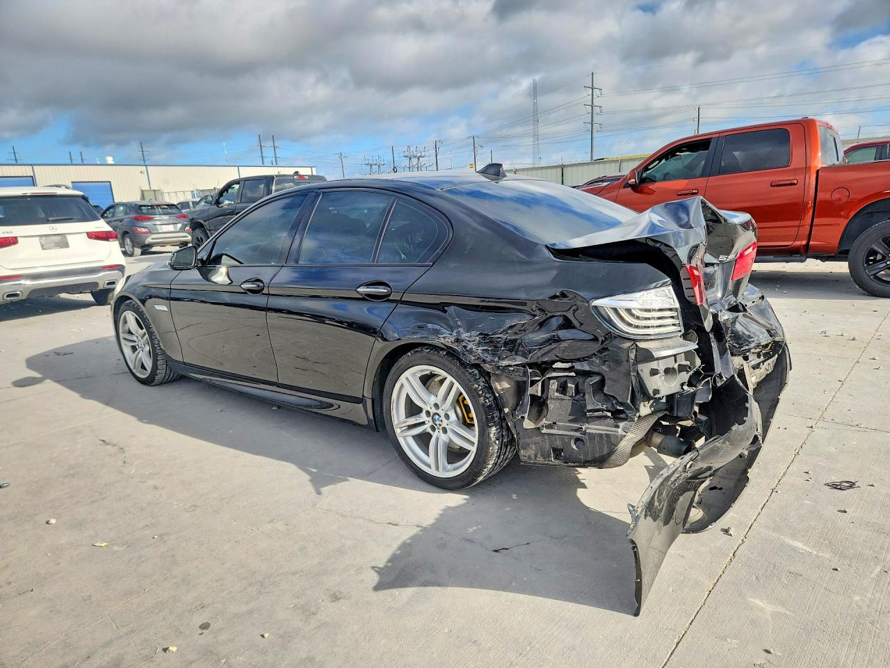 2015 Bmw 535 I Black vin: WBA5B1C51FG126054