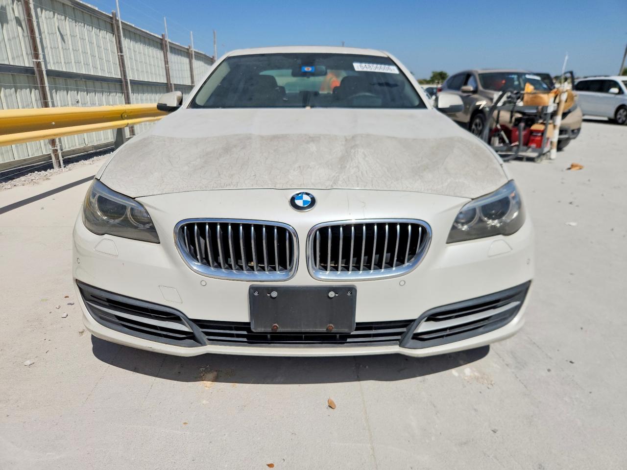2014 Bmw 535 I White vin: WBA5B1C52ED475689