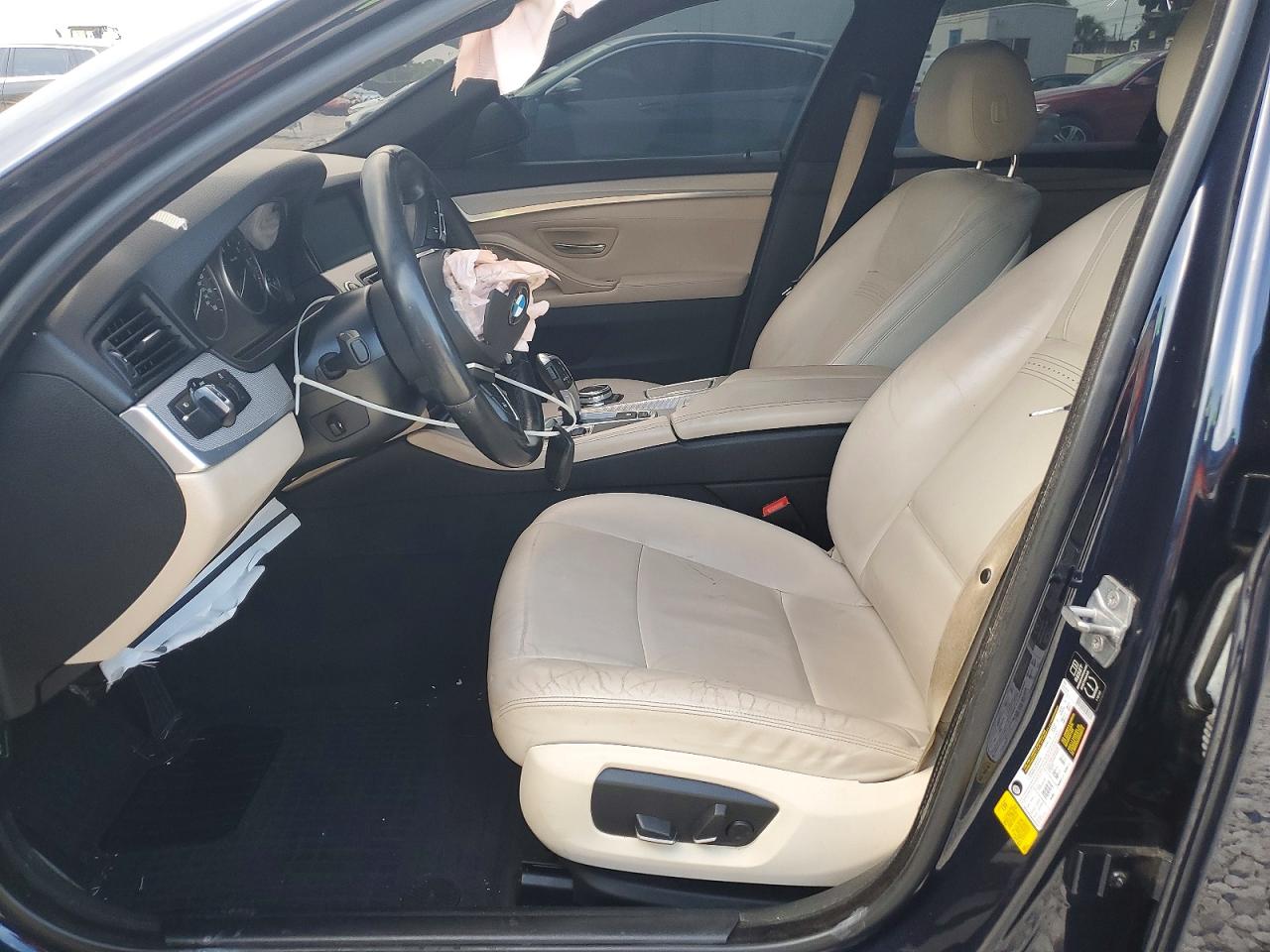 2014 Bmw 535 I Blue vin: WBA5B1C52ED477636