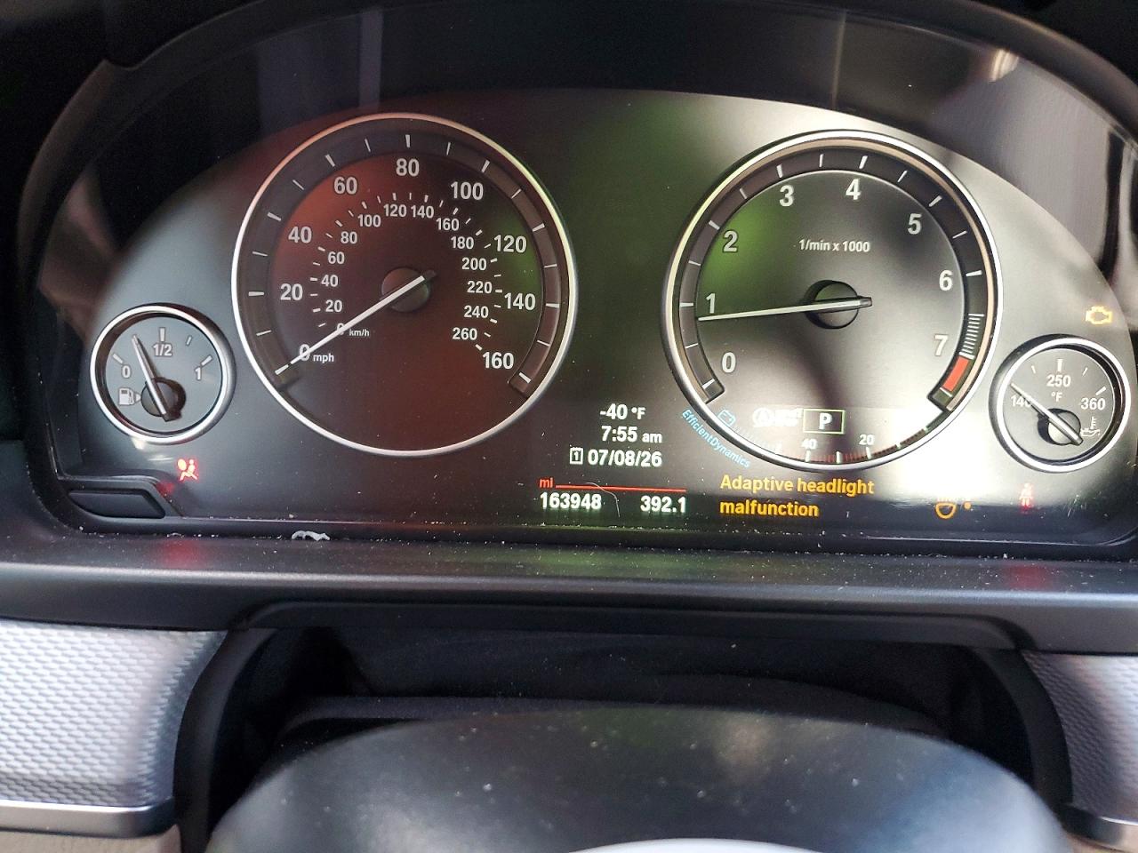 2014 Bmw 535 I Blue vin: WBA5B1C52ED477636