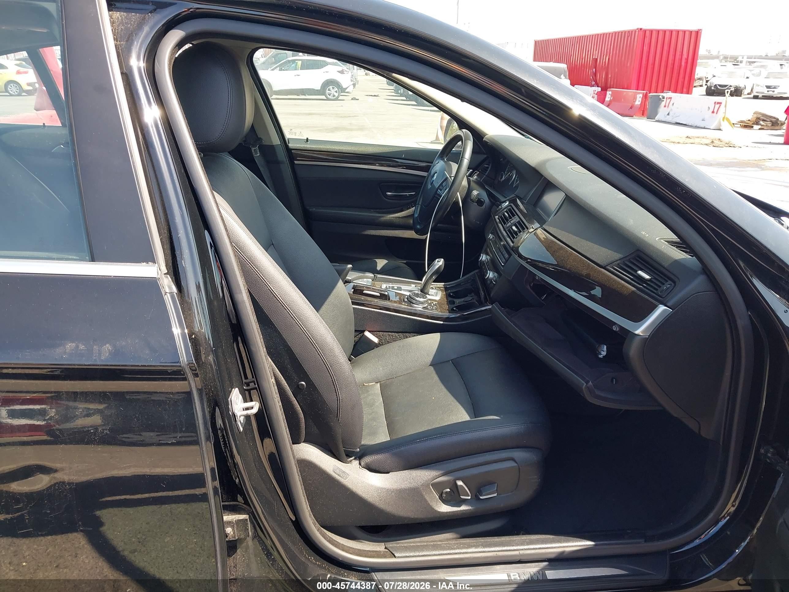2014 Bmw 535i   Black vin: WBA5B1C52ED484344