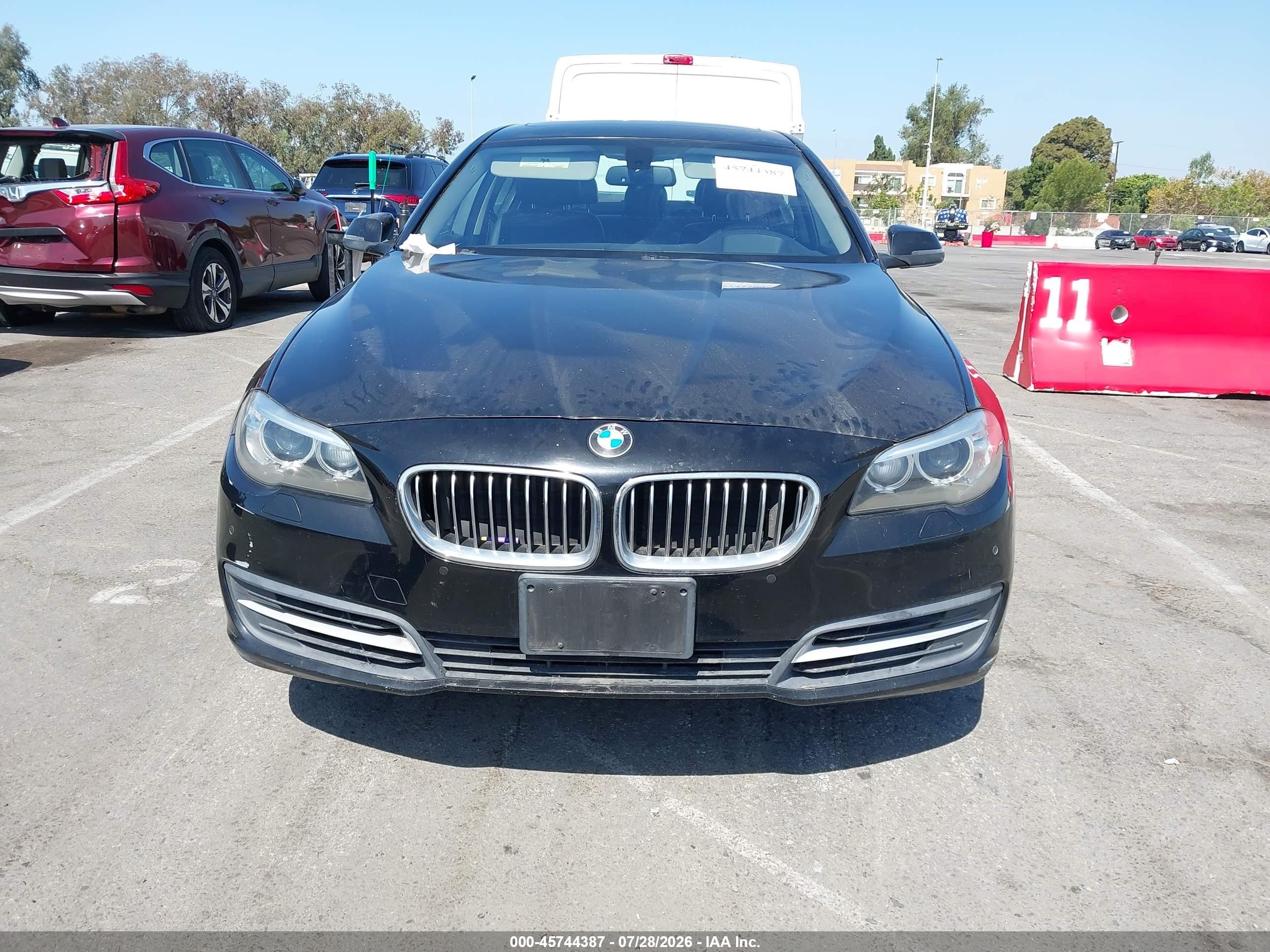 2014 Bmw 535i   Black vin: WBA5B1C52ED484344