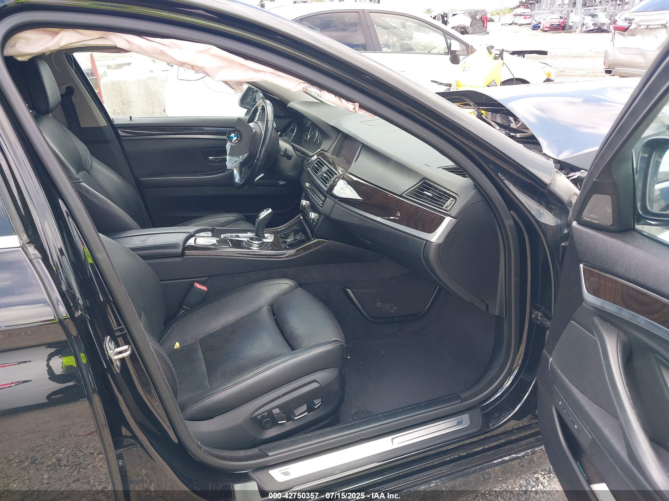 2015 Bmw 535i   Black vin: WBA5B1C52FD918831