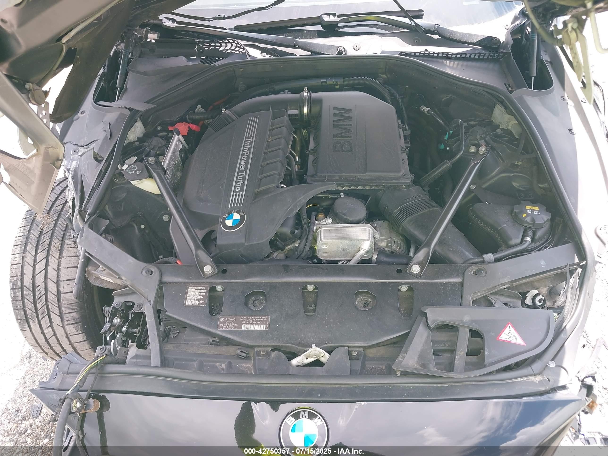 2015 Bmw 535i   Black vin: WBA5B1C52FD918831